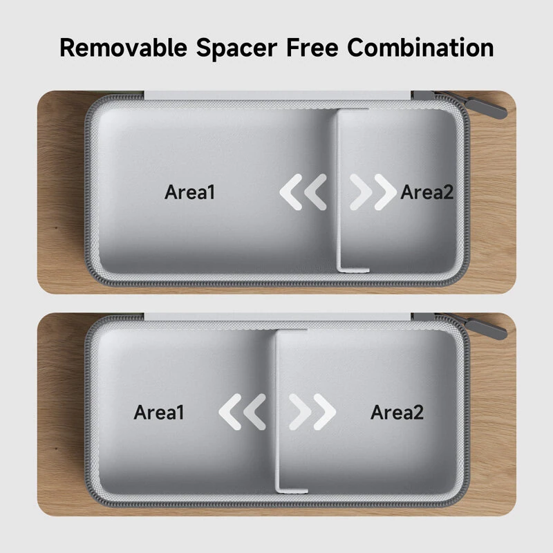 (image for) HAGiBiS Digital Storage Bag Portable Travel Pack Hard Shell Electronic Organizer Bag Pouch Carry Case for Cable Charger Mouse Power Bank